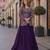 Purple Simmer Free Size Stitched Lehenga Choli with Embroidery & Jequard Work