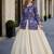 Off White Silk Free Size Stitched Lehenga Choli with Embroidery & Jequard Work