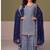 Heavy chinon sky blue salwar suit for women ethnic wear