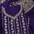 Latest cocktail wear purple chinon sharara suit for women