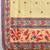 Printed floral ethnic motifs linen digital saree with blouse piece