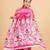Printed floral ethnic motifs linen digital saree with blouse piece