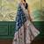 Woven design floral zari silk blend handloom banarasi saree with blouse piece