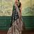 Woven design floral zari silk blend handloom banarasi saree with blouse piece