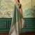 Woven design zari silk blend handloom banarasi saree with blouse piece