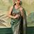 Woven design zari silk blend handloom banarasi saree with blouse piece