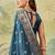 Woven design zari silk blend handloom banarasi saree with blouse piece