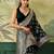 Woven design zari satin handloom mysore silk saree with blouse piece