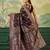 Woven design zari satin handloom mysore silk saree with blouse piece