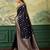Woven design zari satin handloom mysore silk saree with blouse piece