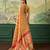 Floral zari pashmina handloom kanjeevaram saree with blouse piece