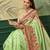 Floral zari pashmina handloom kanjeevaram saree with blouse piece