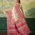 Floral zari pashmina handloom kanjeevaram saree with blouse piece