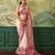 Floral zari pashmina handloom kanjeevaram saree with blouse piece