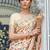 Floral zari pashmina handloom kanjeevaram saree with blouse piece