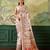 Floral zari pashmina handloom venkatgiri saree with blouse piece