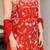 Women floral embroidered regular thread work kurta with sharara & with dupatta