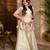 Women ethnic motifs embroidered regular thread work kurta with sharara & with dupatta