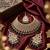 Kundan bridal choker jewelry set with  beads | indian wedding necklace, drop earrings & maang tikka