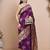 faux Kanjivaram banarasi jacquard silk blend saree with unstiched blouse piece