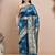 faux Kanjivaram banarasi jacquard silk blend saree with unstiched blouse piece