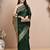 faux Kanjivaram banarasi jacquard silk blend saree with unstiched blouse piece