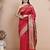 faux Kanjivaram banarasi jacquard silk blend saree with unstiched blouse piece