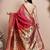 faux Kanjivaram banarasi jacquard silk blend saree with unstiched blouse piece