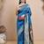 faux Kanjivaram banarasi jacquard silk blend saree with unstiched blouse piece