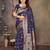 faux Kanjivaram banarasi jacquard silk blend saree with unstiched blouse piece