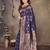 faux Kanjivaram banarasi jacquard silk blend saree with unstiched blouse piece