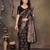 faux Kanjivaram banarasi jacquard silk blend saree with unstiched blouse piece