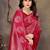 faux Kanjivaram banarasi jacquard silk blend saree with unstiched blouse piece