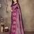 faux Kanjivaram banarasi jacquard silk blend saree with unstiched blouse piece