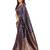 faux Kanjivaram banarasi jacquard silk blend saree with unstiched blouse piece