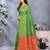faux Kanjivaram banarasi jacquard silk blend saree with unstiched blouse piece