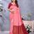 faux Kanjivaram banarasi jacquard silk blend saree with unstiched blouse piece