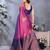 faux Kanjivaram banarasi jacquard silk blend saree with unstiched blouse piece