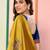 faux Kanjivaram banarasi jacquard silk blend saree with unstiched blouse piece