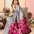 faux Kanjivaram banarasi jacquard silk blend saree with unstiched blouse piece