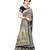 faux Kanjivaram banarasi jacquard silk blend saree with unstiched blouse piece