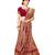 faux Kanjivaram banarasi jacquard silk blend saree with unstiched blouse piece
