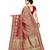 faux Kanjivaram banarasi jacquard silk blend saree with unstiched blouse piece