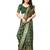 faux Kanjivaram banarasi jacquard silk blend saree with unstiched blouse piece