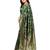 faux Kanjivaram banarasi jacquard silk blend saree with unstiched blouse piece