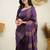 faux Kanjivaram banarasi jacquard silk blend saree with unstiched blouse piece