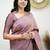 faux Kanjivaram banarasi jacquard silk blend saree with unstiched blouse piece