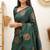 faux Kanjivaram banarasi jacquard silk blend saree with unstiched blouse piece