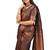 faux Kanjivaram banarasi jacquard silk blend saree with unstiched blouse piece
