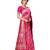 faux Kanjivaram banarasi jacquard silk blend saree with unstiched blouse piece